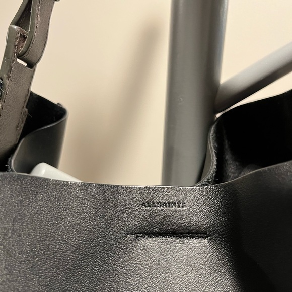 ALLSAINTS ‘Pearl’ Hobo Leather Bag - Picture 13 of 15
